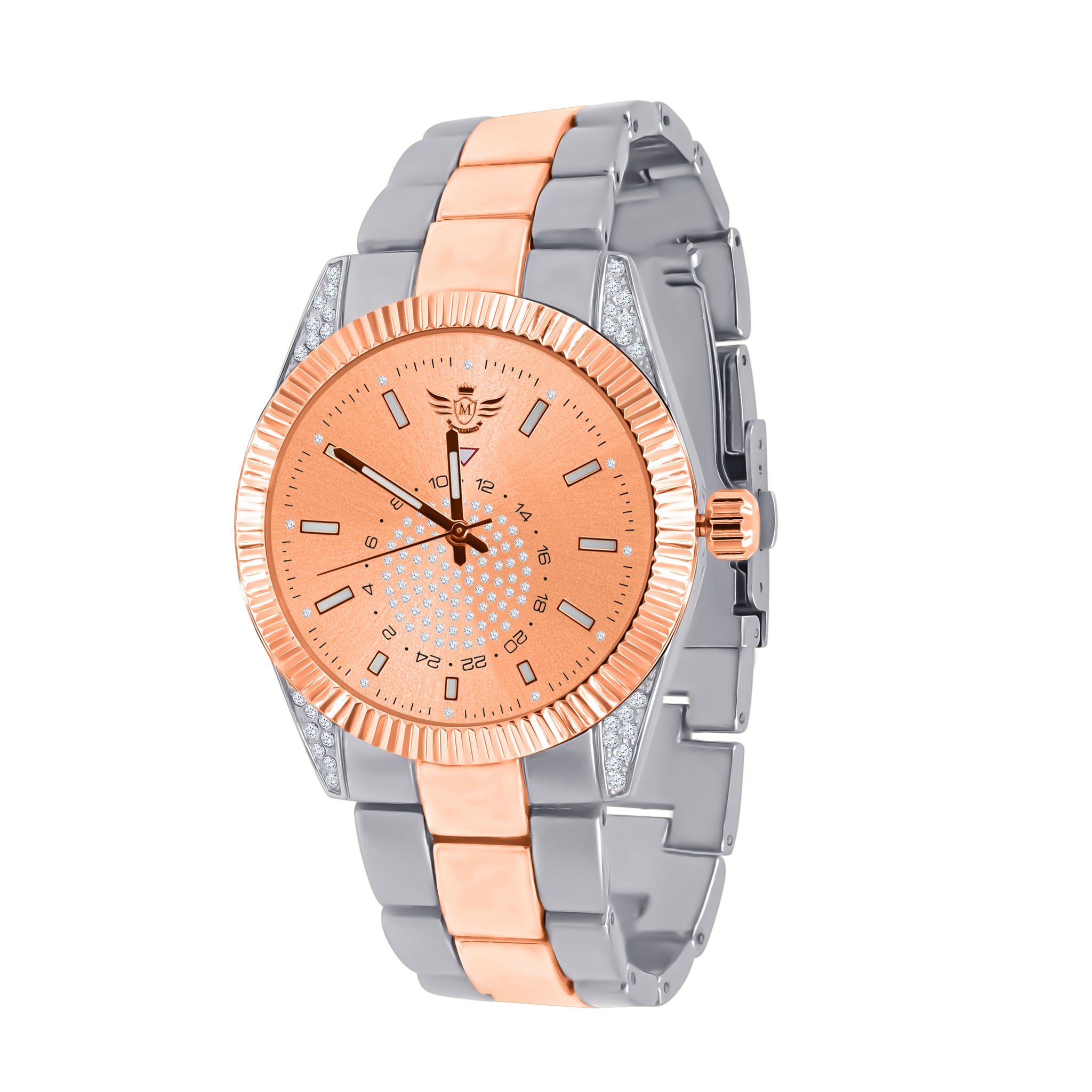 RIDER HIP HOP WATCH I 5630418 featuring a luminous metal band and stylish dial with prominent hour markers.